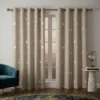 Cortina Estrellas Blackout 270cm X 215 Cm 2pcs Habitacion