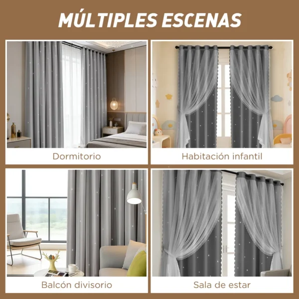 D_NQ_NP_2X_618017-CBT111989030083_052026-F-2pz-cortina-estrellas-blackout-opaca-214x160cm-cuarto-sala 2pz Cortina Estrellas Blackout Opaca 214x160cm Cuarto Sala