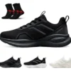 D_NQ_NP_2X_622505-CBT113382055585_062026-F-tenis-negro-hombre-mujer-correr-tecnologia-rebote Tenis Negro Hombre Mujer Correr Tecnología Rebote