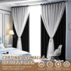 D_NQ_NP_2X_623721-CBT113585414109_062026-F-con-tul-cortina-blackout-264x160cm-para-habitacion-sala-2pcs Con Tul Cortina Blackout 264x160cm Para Habitacion Sala 2pcs