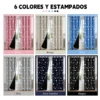 Cortina Blackout Luna Y Estrellas 280x240cm Cuarto Sala 2pcs