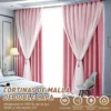 D_NQ_NP_2X_628846-CBT113095154774_072026-F-con-tul-cortina-blackout-270x215cm-para-habitacion-sala-2pcs Con Tul Cortina Blackout 270x215cm Para Habitacion Sala 2pcs
