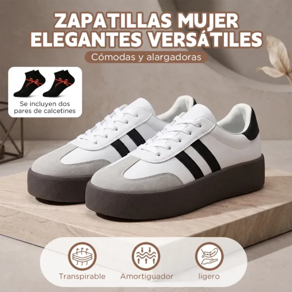 Zapatos Casuales Suavesuela Tenis Ligero Casuales Para Mujer