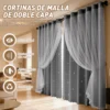 Cortina Estrellas Blackout 280 Cm X 220 Cm, 2pcs