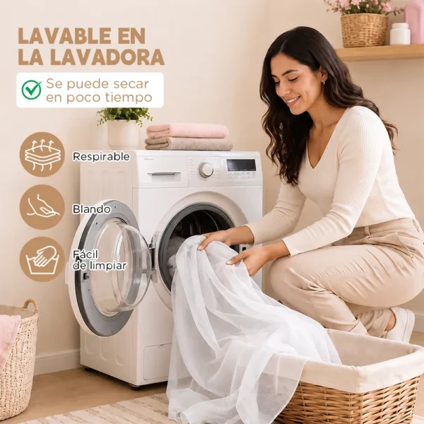2pc Cortina Opacas Trans-parentes 280×240cm Habita-cion Sala