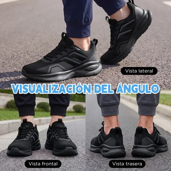 D_NQ_NP_2X_722105-CBT112234052246_062026-F-tenis-negro-hombre-mujer-correr-tecnologia-rebote Tenis Negro Hombre Mujer Correr Tecnología Rebote