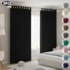 2 Panele Cortinas Blackout Para Ventana 300x230cm Habitacion