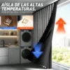 2pz Cortina Estrellas Blackout Opaca 280x240cm Cuarto Sala