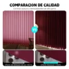 2 Panele Cortinas Blackout Para Ventana 320x240cm Habitacion
