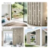 Cortina Estrellas Blackout 270cm X 215 Cm 2pcs Habitacion
