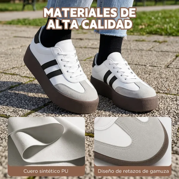 Zapatos Casuales Suavesuela Tenis Ligero Casuales Para Mujer