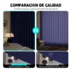 2 Panele Cortinas Blackout Para Ventana 280x270cm Habitacion