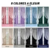 Cortina Estrellas Blackout 270 Cm X 215 Cm, 2 Unidades