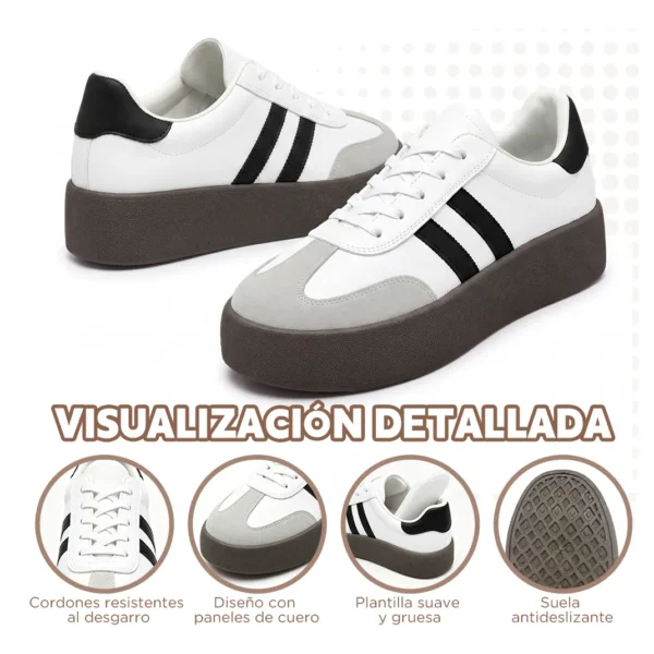 Zapatos Casuales Suavesuela Tenis Ligero Casuales Para Mujer