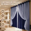 D_NQ_NP_2X_827973-CBT109809212620_042026-F-con-tul-cortina-blackout-200x130cm-para-habitacion-sala-2pcs Con Tul Cortina Blackout 200x130cm Para Habitacion Sala 2pcs