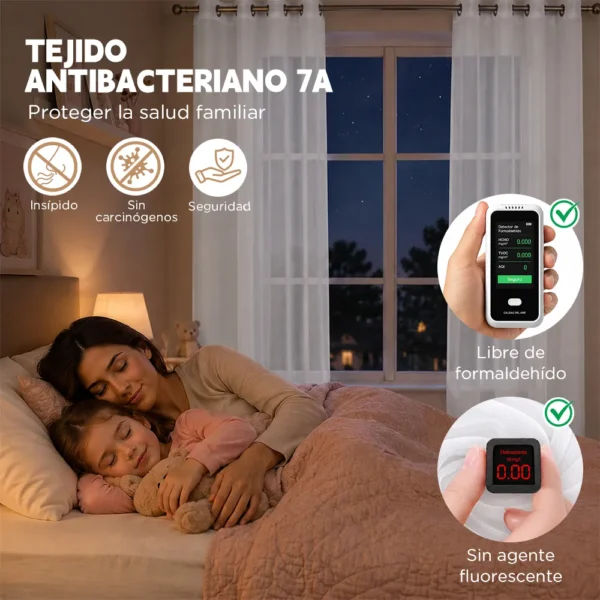 2pc Cortina Opacas Trans-parentes 280×240cm Habita-cion Sala
