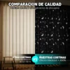 2pcs Cortina Blackout Luna Y Estrellas 280x220cm Cuarto Sala