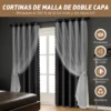 D_NQ_NP_2X_850373-CBT111312750423_052026-F-con-tul-cortina-blackout-214x160cm-para-habitacion-sala-2pcs Con Tul Cortina Blackout 214x160cm Para Habitacion Sala 2pcs
