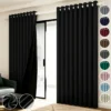 2 Panele Cortinas Blackout Para Ventana 270x215cm Habitacion