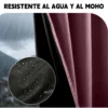 2 Panele Cortinas Blackout Para Ventana 274x217cm Habitacion