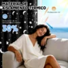 2pcs Cortina Blackout Luna Y Estrellas 280x220cm Cuarto Sala