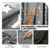2pcs Cortina Blackout Luna Y Estrellas 264x214cm Cuarto Sala