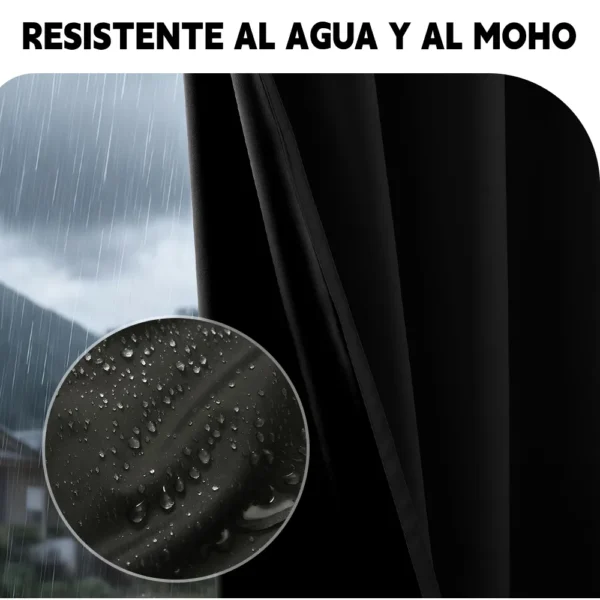 2 Panele Cortinas Blackout Para Ventana 280x230cm Habitacion