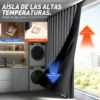 Con Tul Cortina Blackout 264x214cm Para Habitacion Sala 2pcs