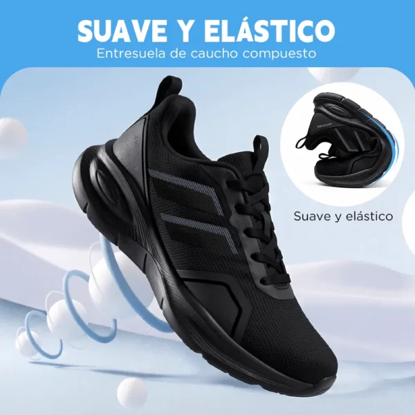 D_NQ_NP_2X_905537-CBT113382405127_062026-F-tenis-negro-hombre-mujer-correr-tecnologia-rebote Tenis Negro Hombre Mujer Correr Tecnología Rebote