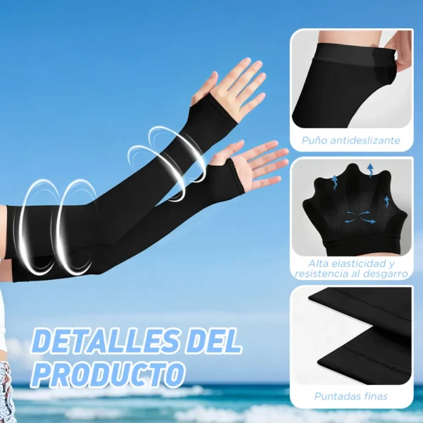Mangas Protectoras Para Brazos Protección Solar Uv,10 Pares