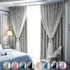 2pz Cortina Estrellas Blackout Opaca 280x240cm Cuarto Sala