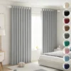 2 Panele Cortinas Blackout Para Ventana 280x210cm Habitacion