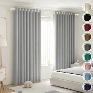 2 Panele Cortinas Blackout Para Ventana 280x210cm Habitacion