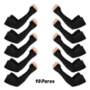 Mangas Protectoras Para Brazos Protección Solar Uv,10 Pares