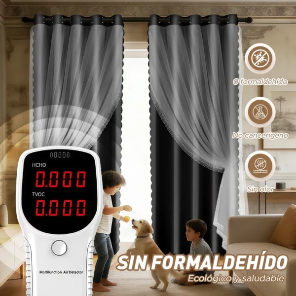 D_NQ_NP_2X_935512-CBT110376652236_052026-F-con-tul-cortina-blackout-214x160cm-para-habitacion-sala-2pcs Con Tul Cortina Blackout 214x160cm Para Habitacion Sala 2pcs