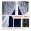 Cortina Estrellas Blackout 270 Cm X 215 Cm, 2 Unidades