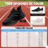 D_NQ_NP_2X_953993-CBT112235055390_062026-F-tenis-negro-hombre-mujer-correr-tecnologia-rebote Tenis Negro Hombre Mujer Correr Tecnología Rebote