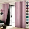 2 Panele Cortinas Blackout Para Ventana 274x217cm Habitacion