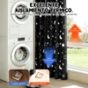 Cortina Blackout Luna Y Estrellas 280x240cm Cuarto Sala 2pcs