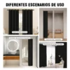 2 Panele Cortinas Blackout Para Ventana 300x230cm Habitacion