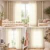 2pcs Cortina Opacas Transparentes 280*220cm Habitacion Sala